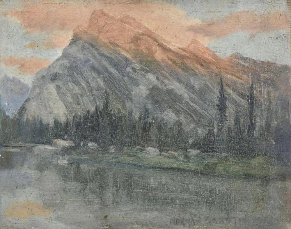 Paesaggio nelle Montagne Rocciose canadesi